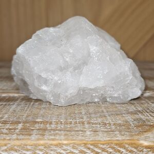 Natural White Crystal Rock Picture Business Card Holder | Made In Brazil